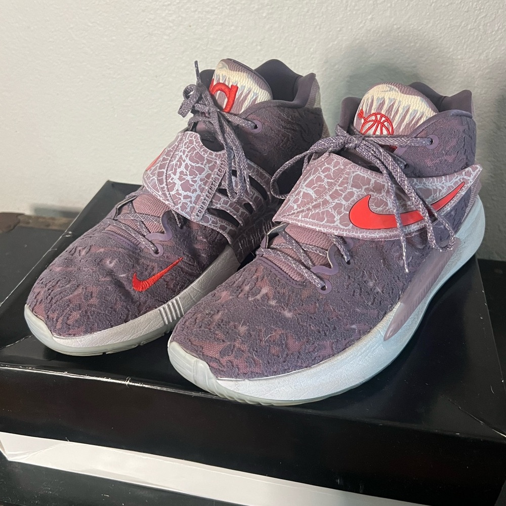 Nike Men's Athletic Shoes - Purple and Red